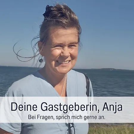 Lichtinsel: Strandnahe Familien-Ferienwohnung mit Garten Steinberg  Exterior photo